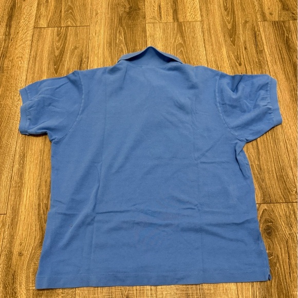 Lacoste Polo Shirt Men's XL Blue Size 6 Crocodile Preppy Short Sleeve - Picture 4 of 4